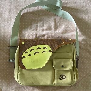 NWOT Totoro mini messenger bag